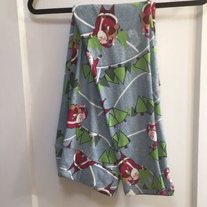 NWOT LuLaRoe TC Leggings 2017 Holiday Santa